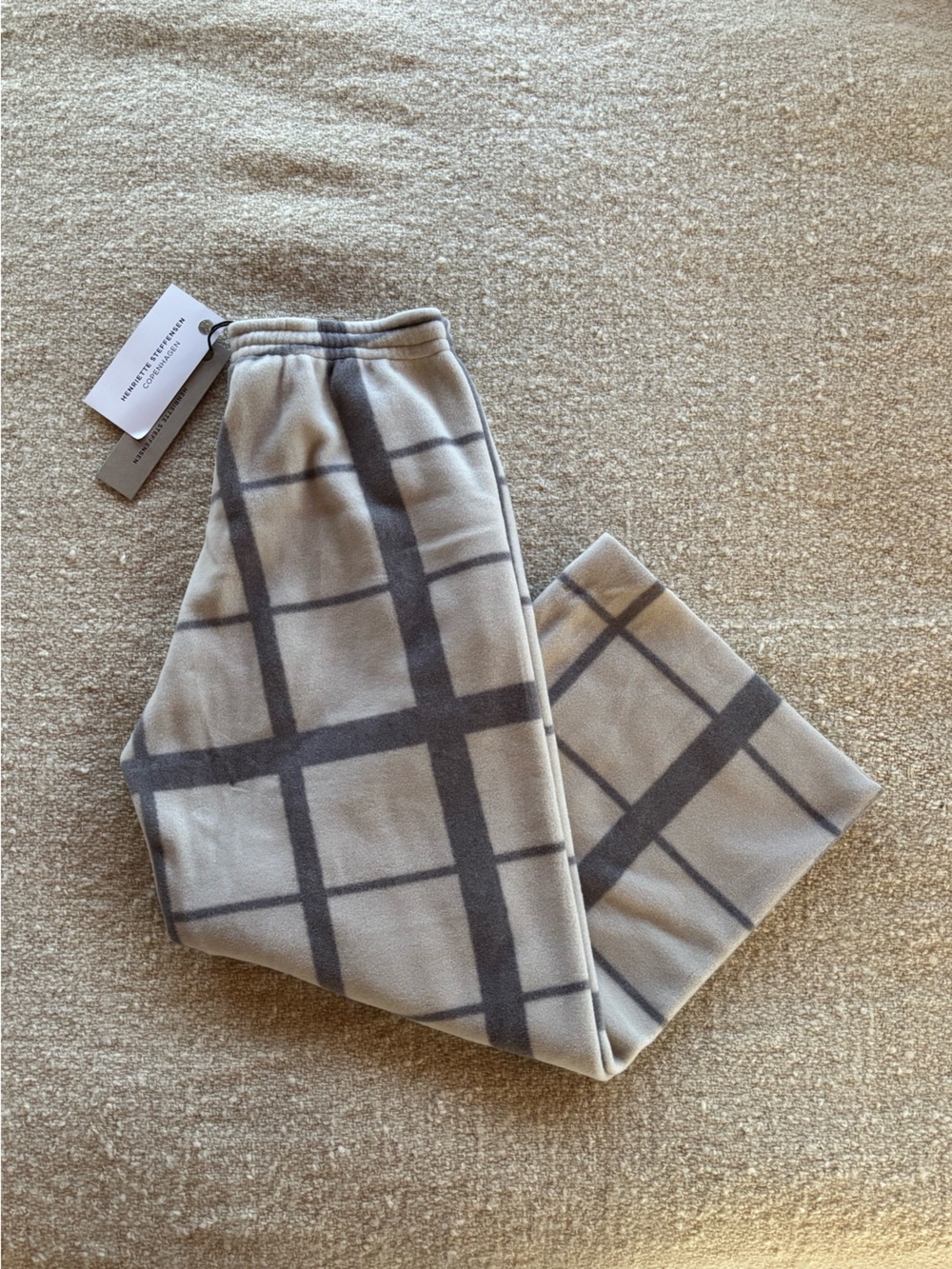 NWT Henriette Steffensen Recycled Fleece Lounge Pants